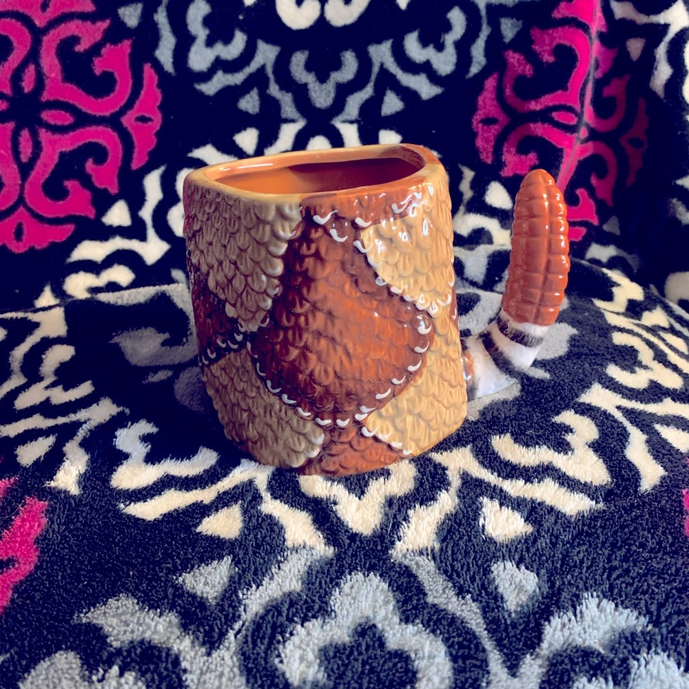 Diamondback Rattlesnake Mug By American Legacy 10 oz. Snake Head Inside!!😲